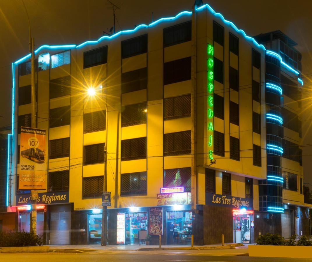 Hospedaje Las Tres Regiones Lima Exteriér fotografie